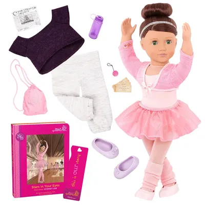 Sydney Lee, poupée ballerine articulée de 46 cm
