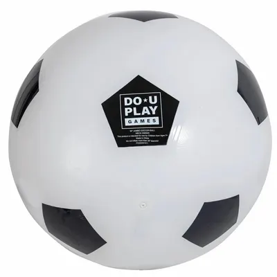 Ballon de foot XXL 76 cm pour jeux au jardin