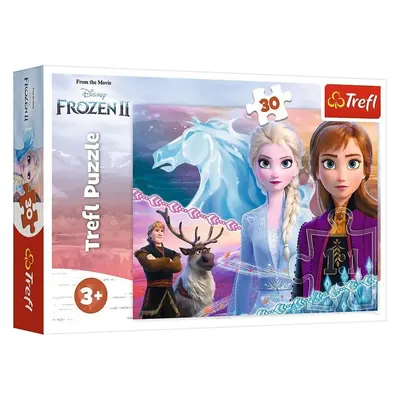 Le courage des sœurs d’Arendelle — puzzle Frozen II 30 pièces