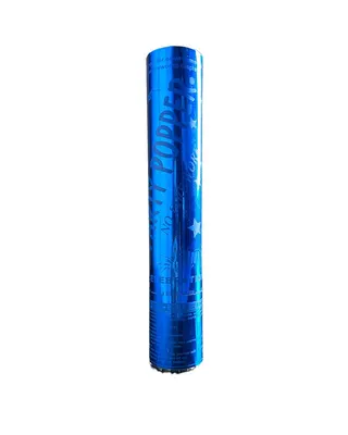 Popper de fête bleu, tube de 30 cm