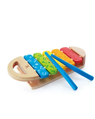 Xylophone Bois Arc-en-Ciel Hape 5 Notes 12M+