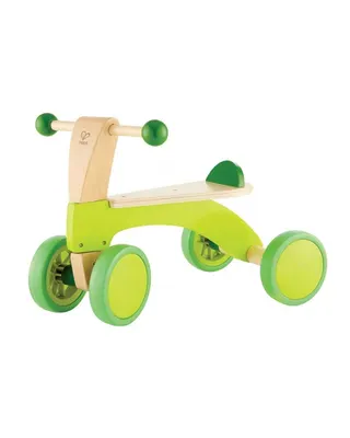Porteur Bois Quatre Roues Vert Hape 12M+