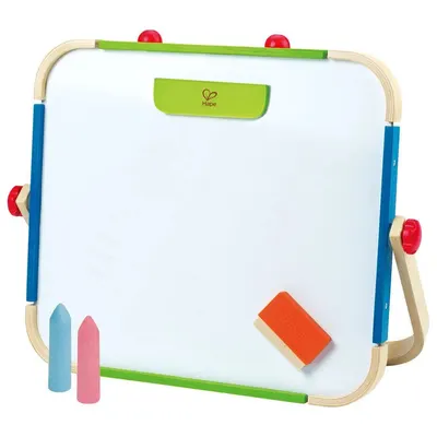 Chevalet Enfant Bois Double Face Magnétique Hape 3 Ans+