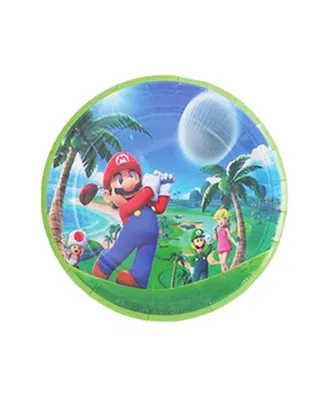 Assiettes Mario et ses compagnons, lot de 10