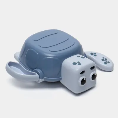 Tortue nageuse mécanique bleue pour le bain