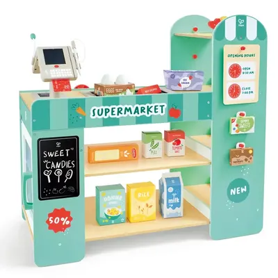 Épicerie en Bois Interactive Hape 3-8 ans