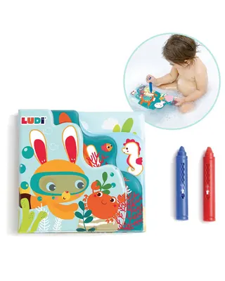Livre de bain à colorier des aventures marines 10M+