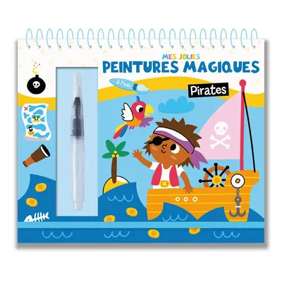 Aventures de pirates à peindre à l’eau avec pinceau-réservoir