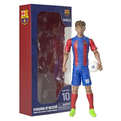 Figurine Articulée Lamine Yamal FC Barcelone 20cm SOCKERS