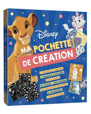 Activités Disney à gratter, décorer et colorier dès 6 ans
