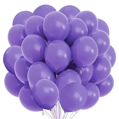 Nuée mauve : 100 ballons pour vos célébrations