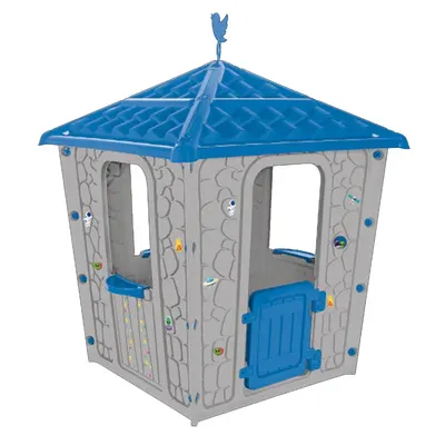 Cabane Enfant Pilsan Gris Bleu 151cm