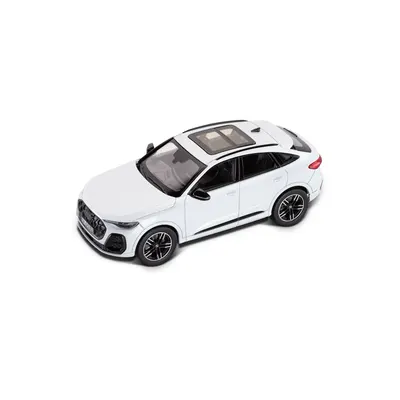Audi RS 7 blanche, miniature à collectionner ou à jouer