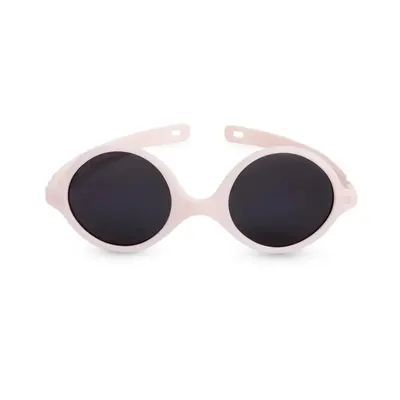 Diabola rose pâle : lunettes bébé rondes, 0–12 mois