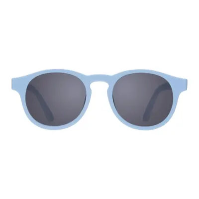 Monture ronde bleu ciel et verres fumés pour bébé, 0–2 ans