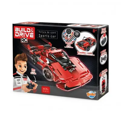 Défi pilotage : kit à construire avec deux voitures R/C, 8+