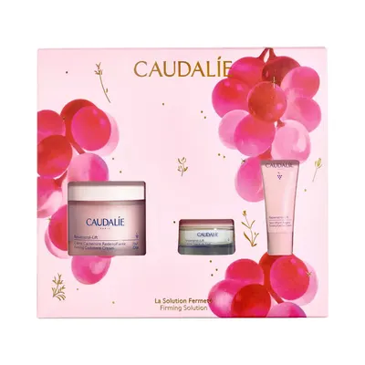 Routine visage jour, nuit et regard Caudalie Resveratrol-Lift