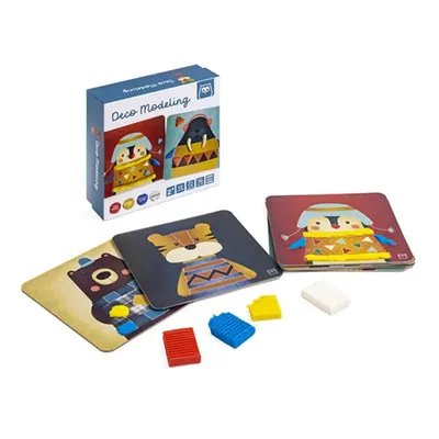 Kit de modelage : animaux en pâte colorée, dès 6 ans