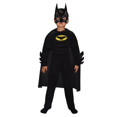 Costume Batman enfant avec combinaison, cape et masque