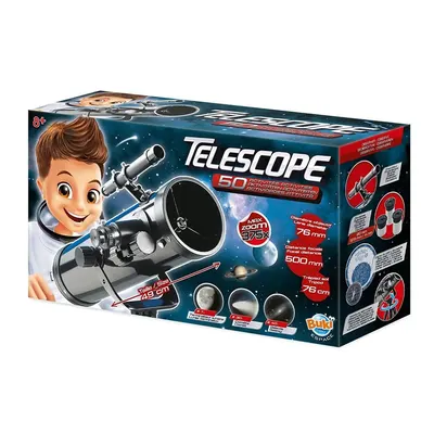 Télescope Réflecteur 76mm avec 50 Activités Astronomie 8 Ans+
