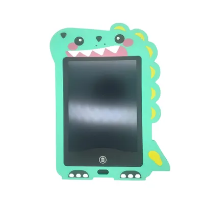 Tablette LCD dinosaure verte pour dessiner dès 3 ans