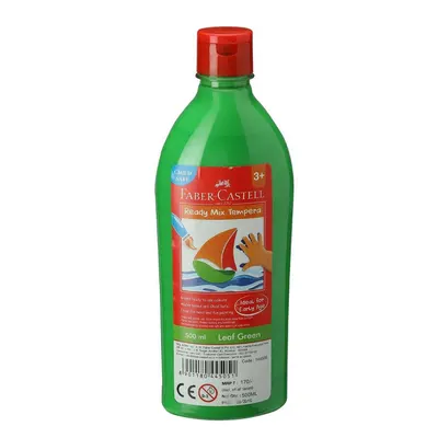 Peinture Gouache Tempera Prête à l'Emploi Vert Clair 500 ml