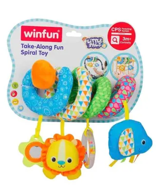 Jouet spiralé multicolore pour poussette et lit bébé