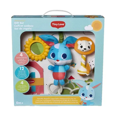 Coffret d’éveil Dans la Prairie avec jouets et cartes 0M+
