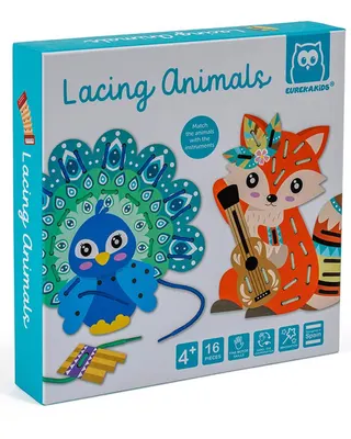 Jeu d’enfilage Animaux dès 4 ans