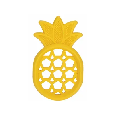 Anneau Dentition Silicone Ananas Nûby 3 Mois+
