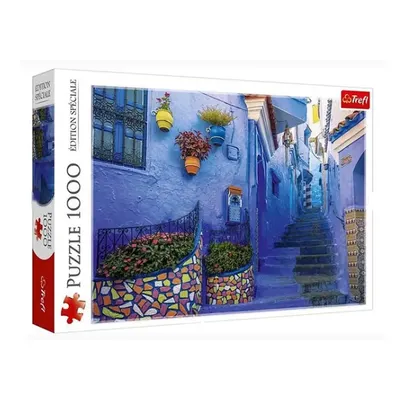 Les escaliers bleus de Chefchaouen — puzzle 1 000 pièces