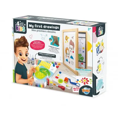 Coffret créatif avec cadre pour dessins, dès 3 ans