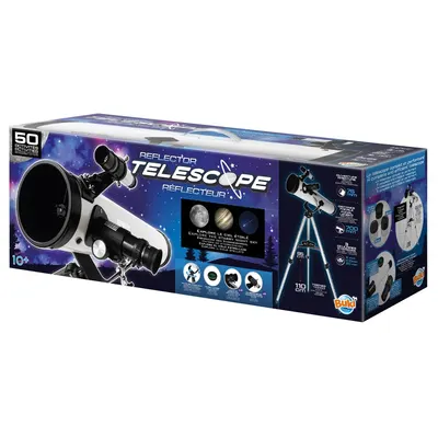 Télescope Réflecteur 76mm avec 50 Activités Astronomie dès 10 ans