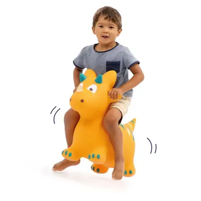 Dinosaure bondissant à poignées avec pompe, dès 10 mois