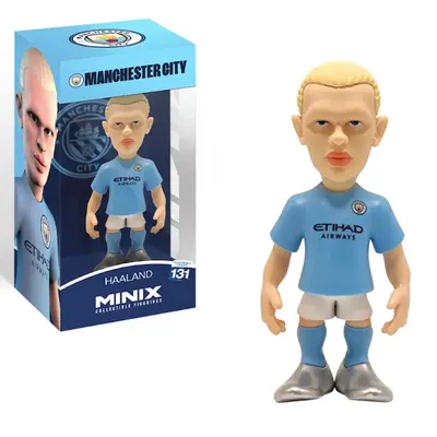 Erling Haaland en tenue de Manchester City, mini-figurine 12 cm