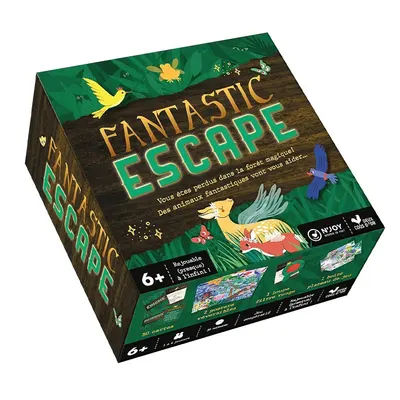 Enquête en forêt magique : jeu coopératif de cartes et d’énigmes