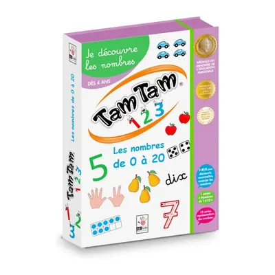 Tam Tam : coffret pour apprendre les nombres dès 4 ans