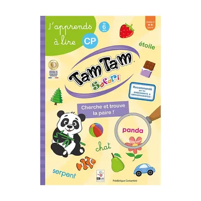 Mots en duo : livre-jeu de lecture CP, niveau 2