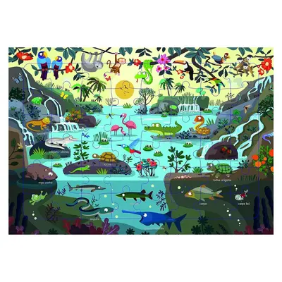 Escapade dans la mangrove – puzzle de 48 pièces