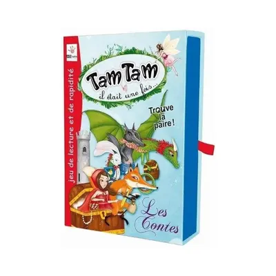 Jeu de paires des contes : 62 cartes et grimoire dès 4 ans