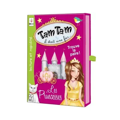 Jeu de paires des princesses : cartes, images et mots