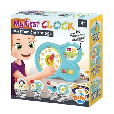 Horloge interactive pour apprendre l’heure Buki 4+