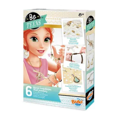 Atelier créatif de bijoux en coquillages à personnaliser, dès 8 ans