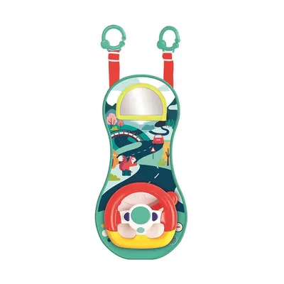Panneau d’éveil nomade avec volant et miroir 18M+