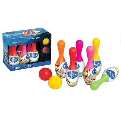 Bowling Frozen aux quilles multicolores, dès 3 ans