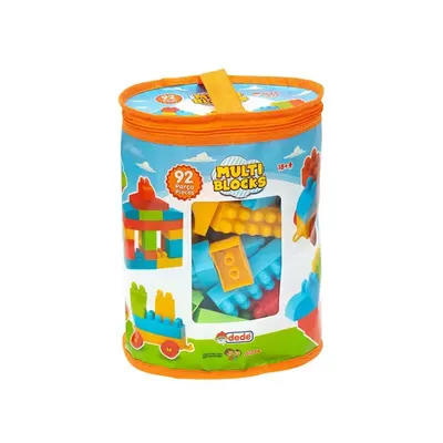 Assortiment de 92 blocs colorés avec sac dès 18 mois