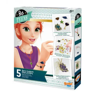Bijoux changeants à créer : coffret de colliers et bracelets 8+