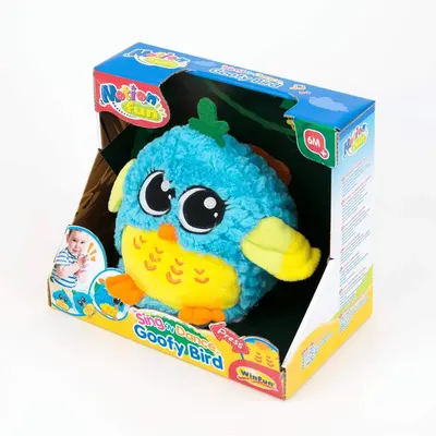 Oiseau en peluche musical Winfun dès 6 mois