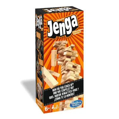 Jenga classique en bois, jeu d’adresse dès 6 ans