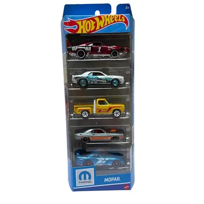 Coffret Mopar de cinq voitures Hot Wheels dès 3 ans